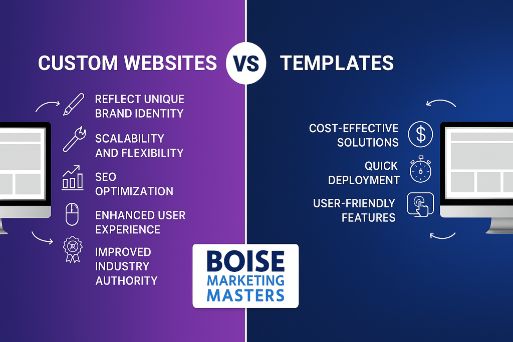 Custom Websites vs Templates